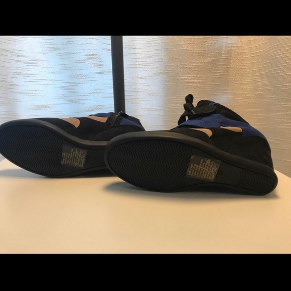 Vera Wang Color Block Wedges Sneakers - Picture 4 of 5